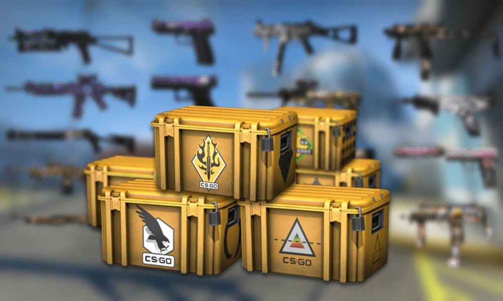 How players stack their cases before entering a CS2 battle?